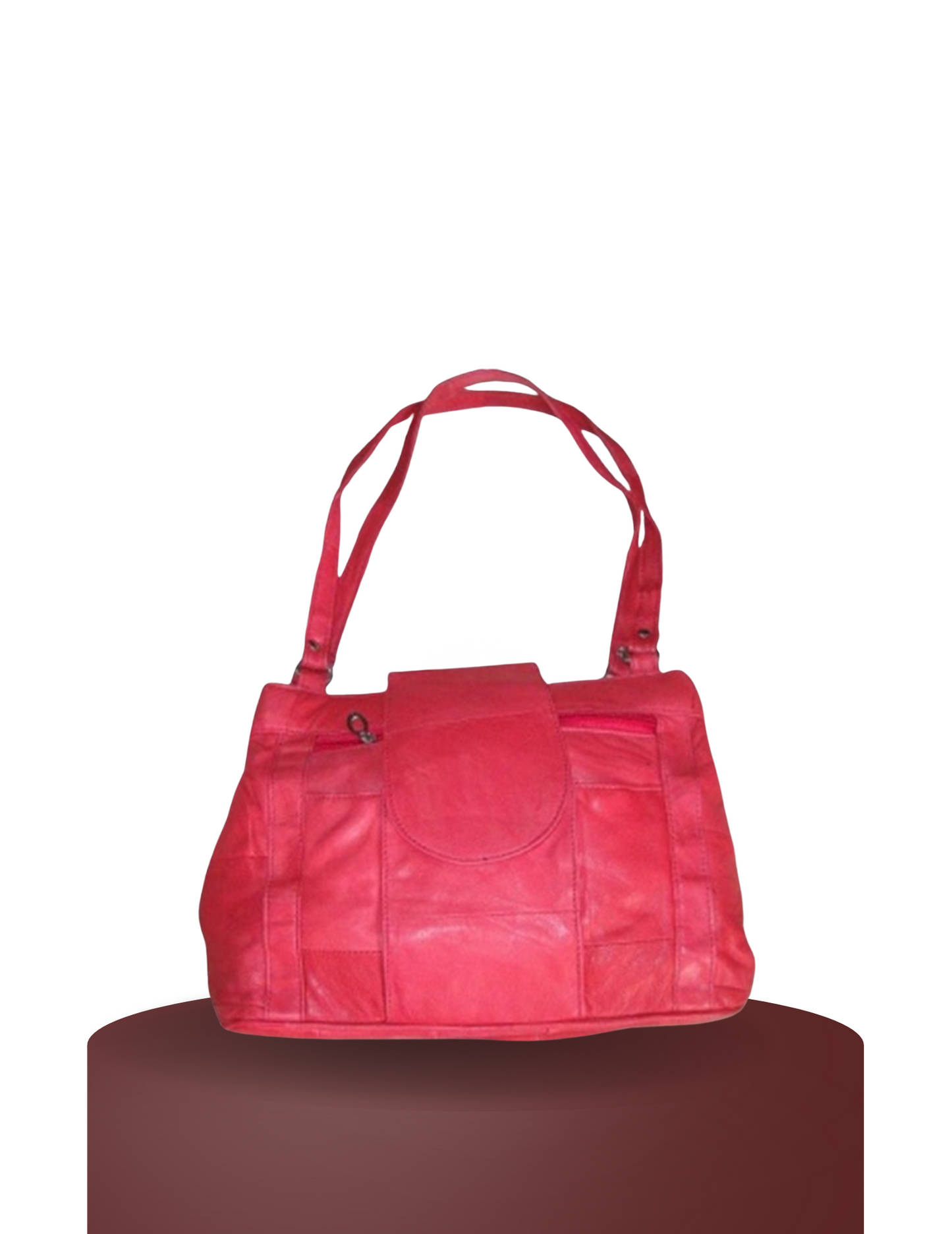 RED HANDBAG