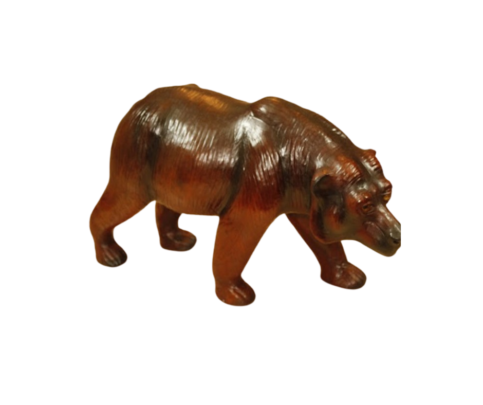 BEAR LEATHER TOY